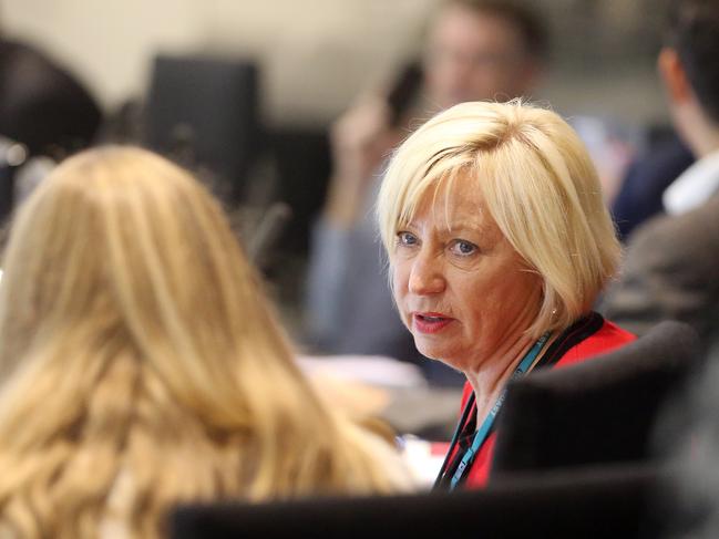 Special budget meeting at Gold Coast City Council chambers.Photo of Cr Gail O'Neill.Pic by Richard Gosling