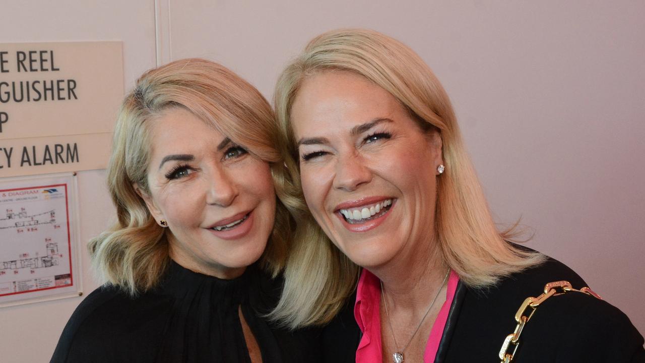 Tania Meli and Rebecca Frizelle at GC Women in Business Awards at GCCEC, Broadbeach. Pic: Regina King