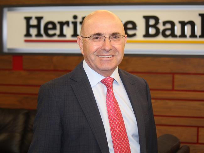 Heritage Bank CEO Peter Lock.