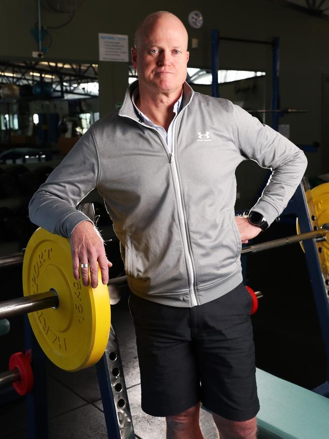 Dean Ewington Oceana Aquatic and Fitness owner shocked to find his monthly power bill. Picture: NIKKI DAVIS-JONES