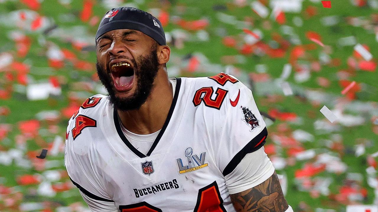 Tampa Bay Buccaneers cornerback Carlton Davis has apologised after using an anti-Asian slur on social media, stating he had been unaware the term was racially offensive. (Photo by Kevin C. Cox / GETTY IMAGES NORTH AMERICA / AFP)