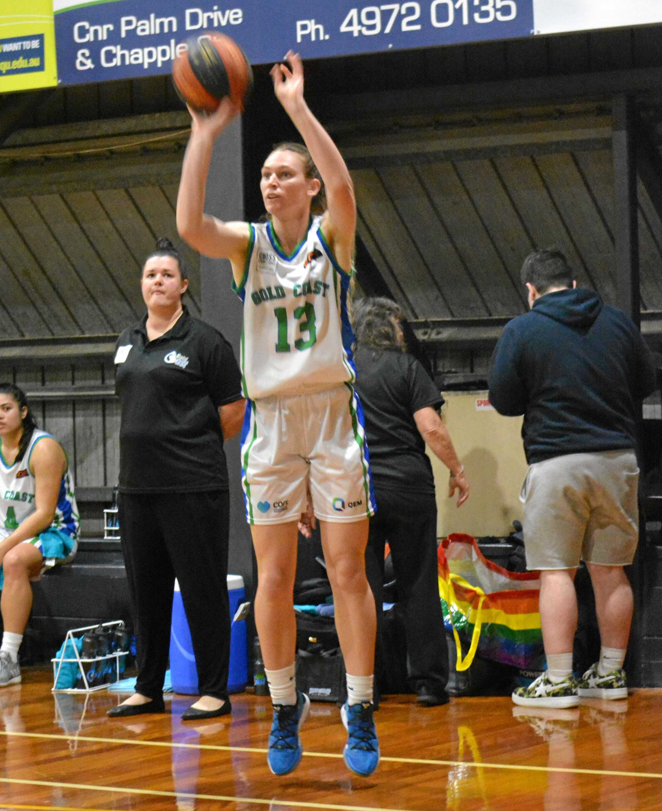 Carleigh Patrick was superb. Picture: Nick Kossatch GLA040819QBL