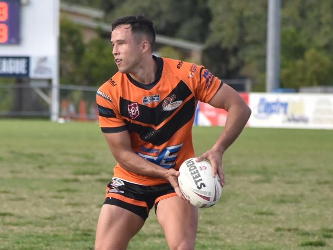 Sam Cook in the Wests Tigers v Mackay Brothers grade A semi final rugby league match, August 29, 2021. Picture: Matthew Forrest