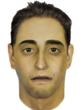 An artist’s reconstruction of a man who was found dead in Croydon parkland on April 25, 1961.