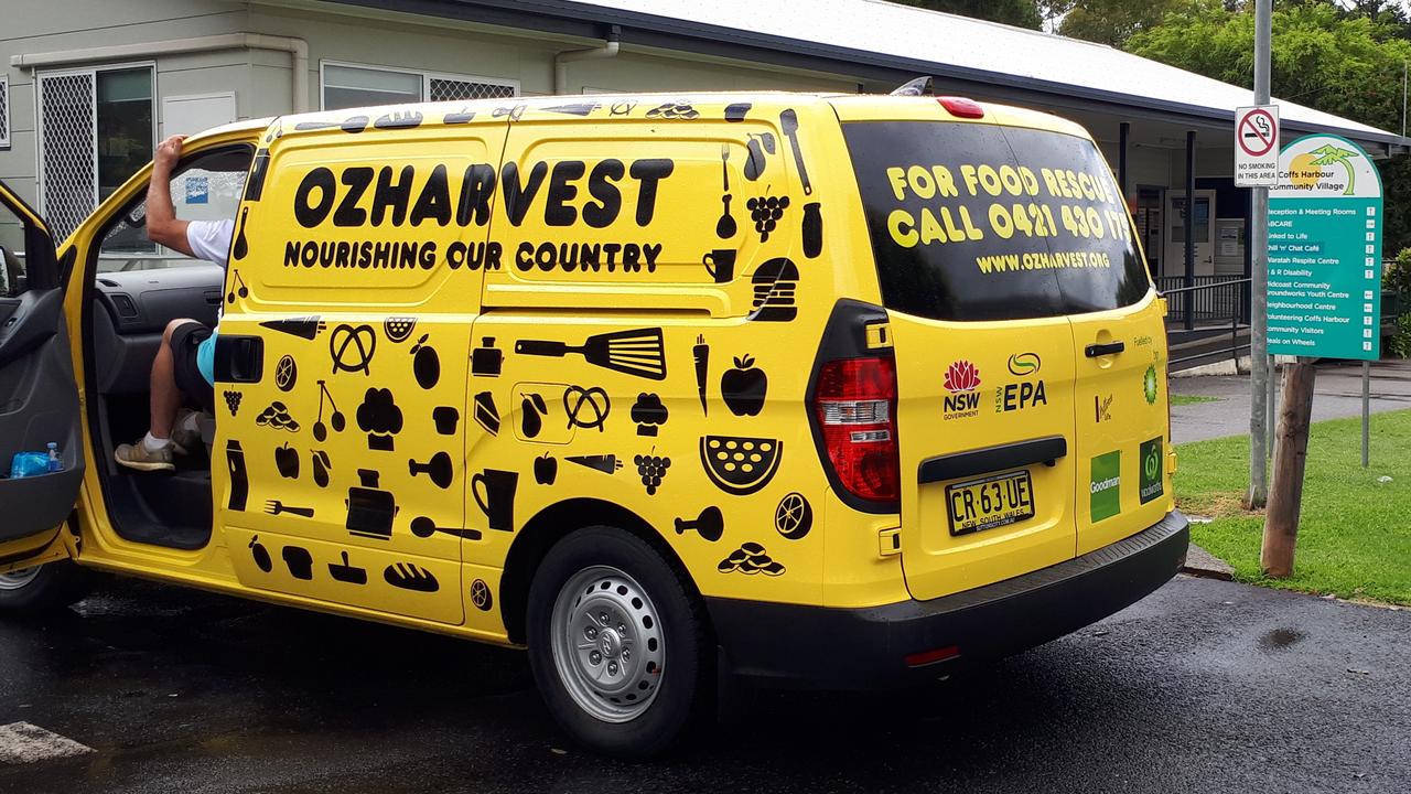 Oz Harvest delivery vans are busier than ever. Picture: Supplied