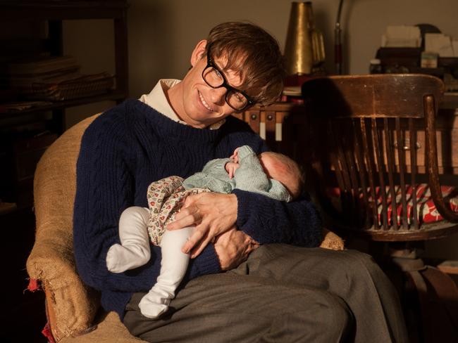 Eddie Redmayne in a scene from The Theory of Everything.