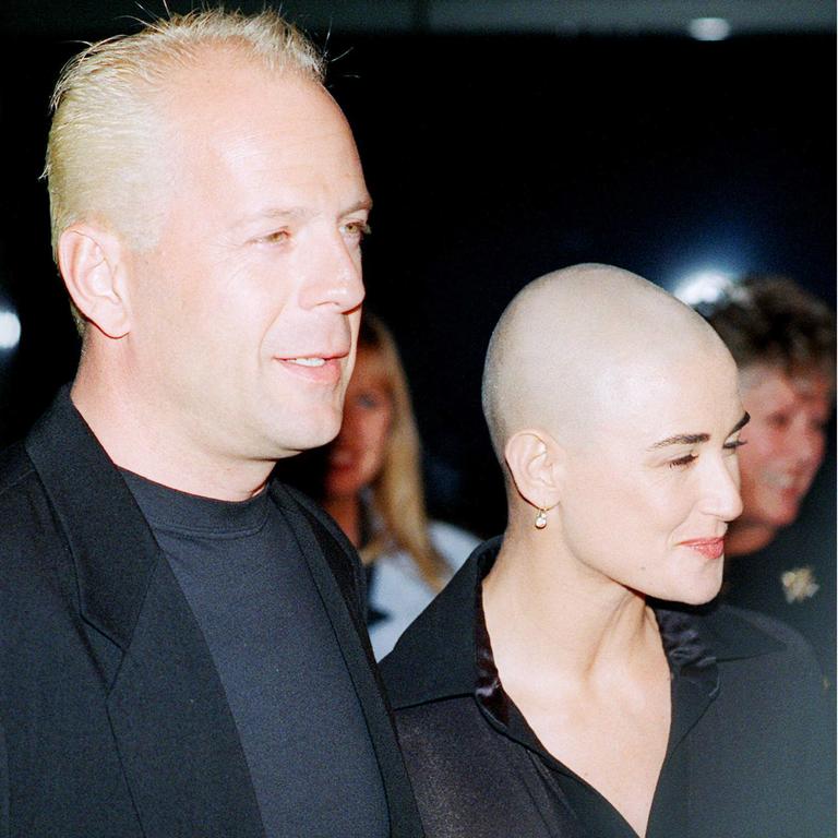 The couple, pictured here in 1996, made eight films each in just two years. Picture: AP