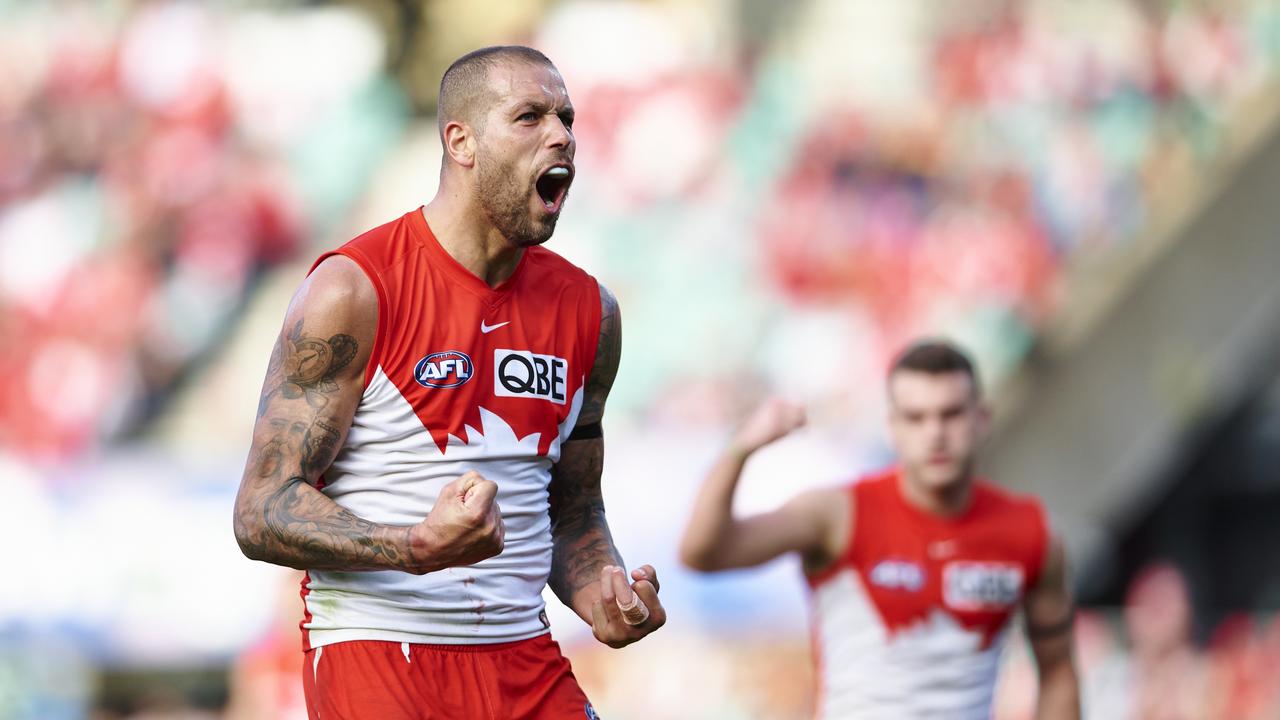 Lance Franklin was a major drawcard for the Sydney Swans in the AFL. Picture: Brett Hemmings/AFL Photos/via Getty Images