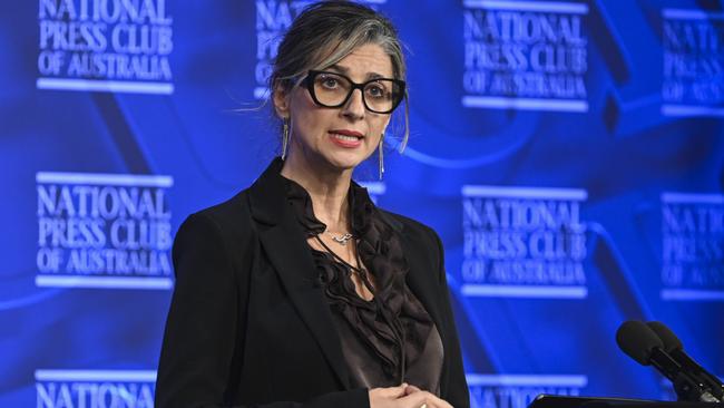 Francesca Albanese, the UN’s special rapporteur on Palestinian human rights. Picture: NCA NewsWire / Martin Ollman