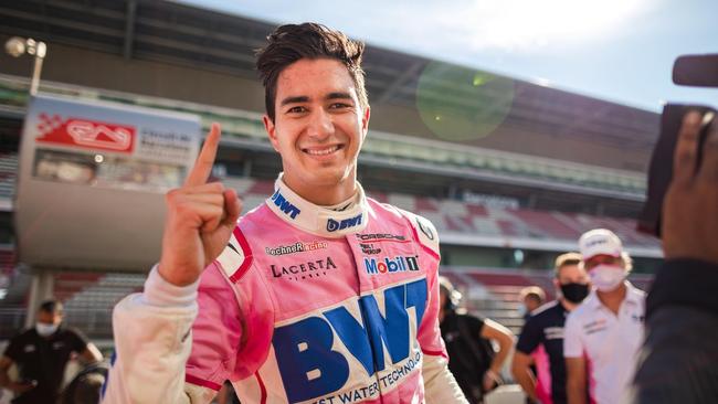 Gold Coast's Jaxon Evans after winning the 2020 Porsche Carrera Cup France Champion. Photo: Supplied by Porsche