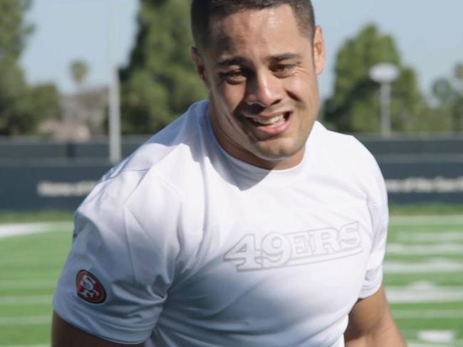 Jarryd Hayne NFL: Colin Kaepernick San Francisco 49ers