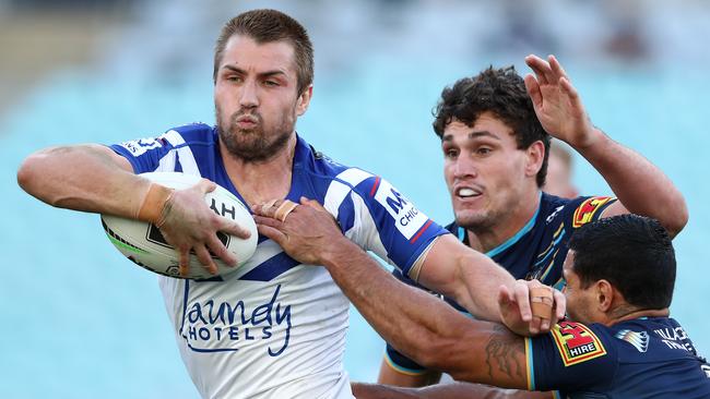 Kieran Foran could bring experience to the Broncos halves. Picture: Matt King/Getty Images