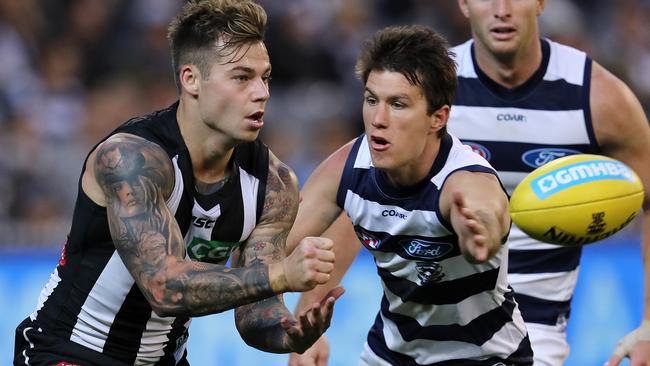 Jamie Elliott is a very important player for Collingwood and one of the most exciting forwards in the competition. Picture: Michael Klein