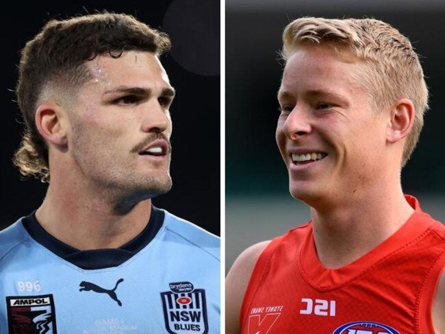 Nathan Cleary and Isaac Heeney
