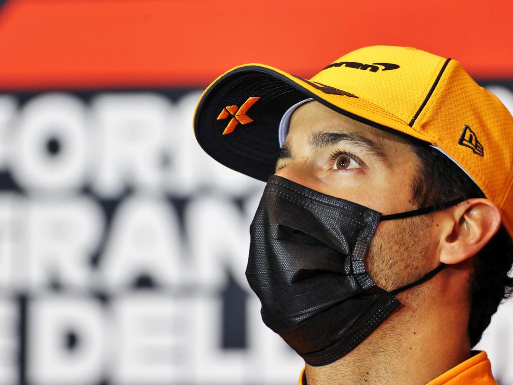 Daniel Ricciardo is searching for answers. (Photo by Laurent Charniaux – Pool/Getty Images)