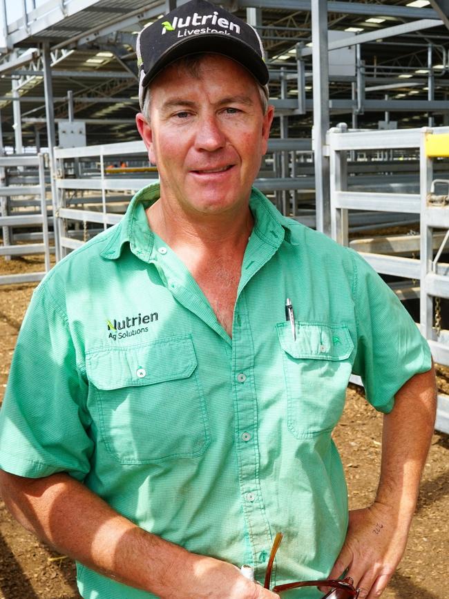 Nutrien Ballarat auctioneer Xavier Shanahan. Picture: Rachel Simmonds