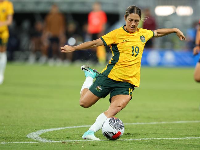 Katrina Gorry is fit for the Matildas’ Olympic Games campaign. Picture: James Worsfold/Getty Images