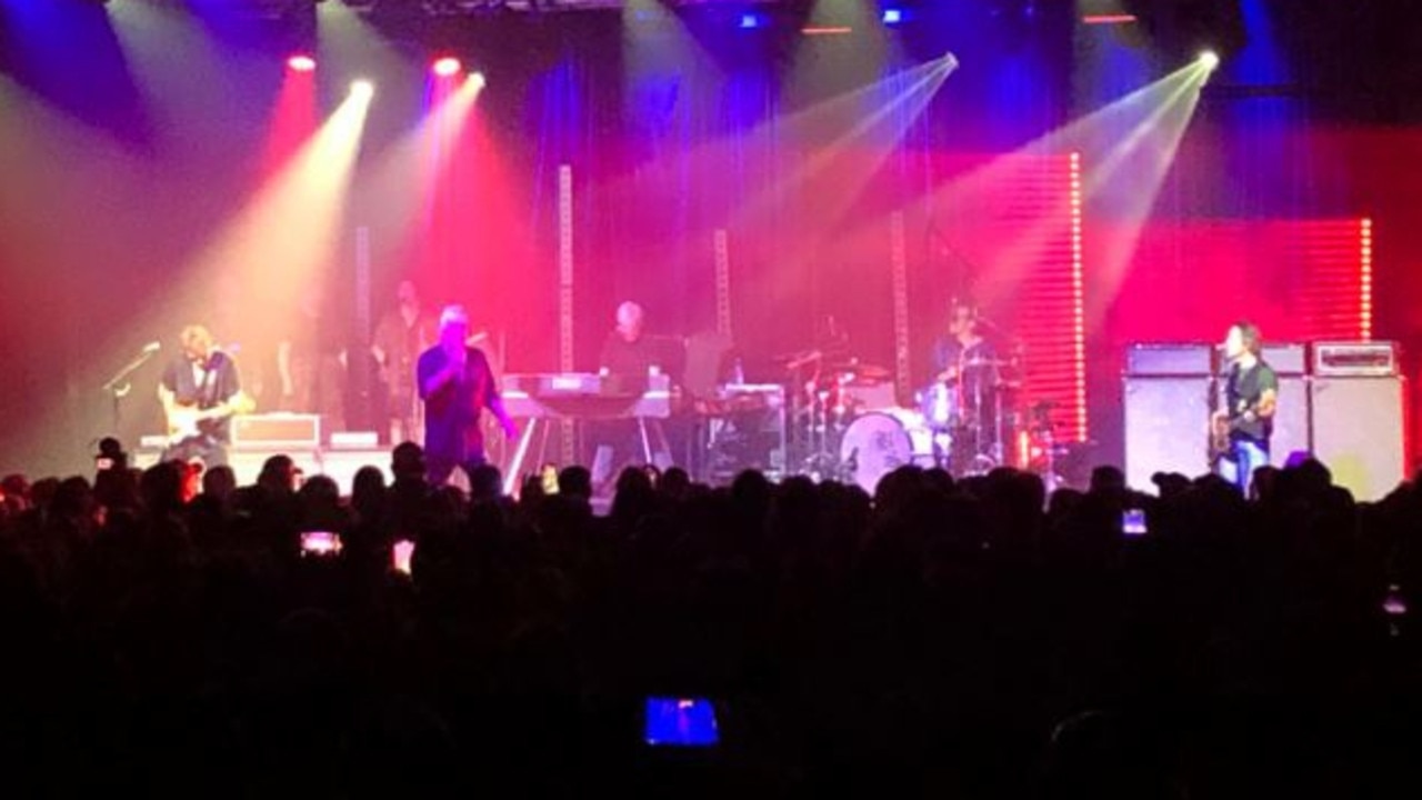 Cold Chisel were on fire at the legendary band's warm-up show ahead of their tour. Picture: Kathy McCabe