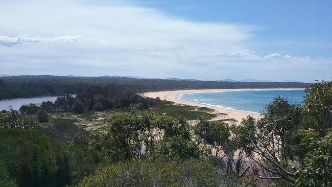 Congo Beach, on the NSW South Coast, near where Leonie Jackson drowned (file photo). Picture: Google Maps/Edwin Gammon