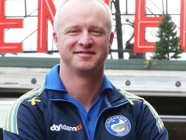 Parramatta Eels CEO Scott Seward out the front the Pike place Markets in Seattle. The Parramatta Eels have held their 2nd training session at Husky Stadium which is the home of the Washington Huskies in Seattle. Picture: Adam Taylor