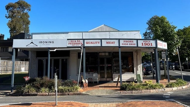 The property at 105 James St had operated as a butcher's shop since 1901.