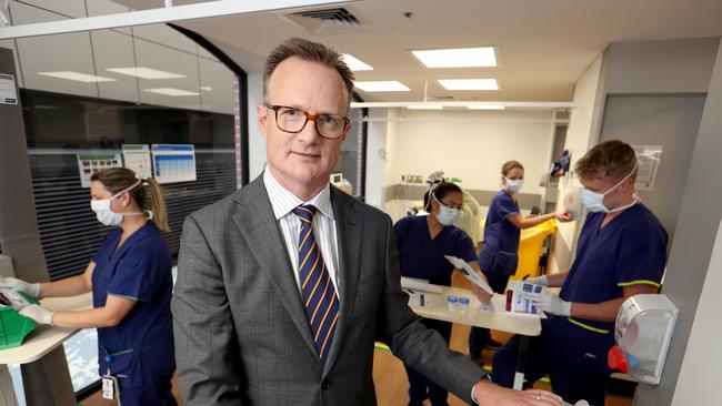 Epworth Group chief executive Lachlan Henderson said the renewed partnership with Bupa allowed for greater choice while maintaining access to high quality care. Picture: David Geraghty/The Australian