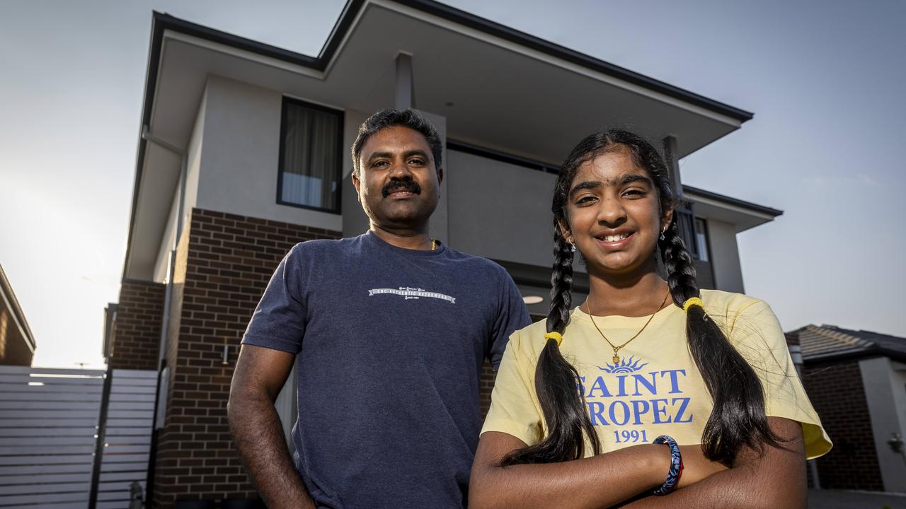 Muthu and one of his daughter’s, Ashwa.