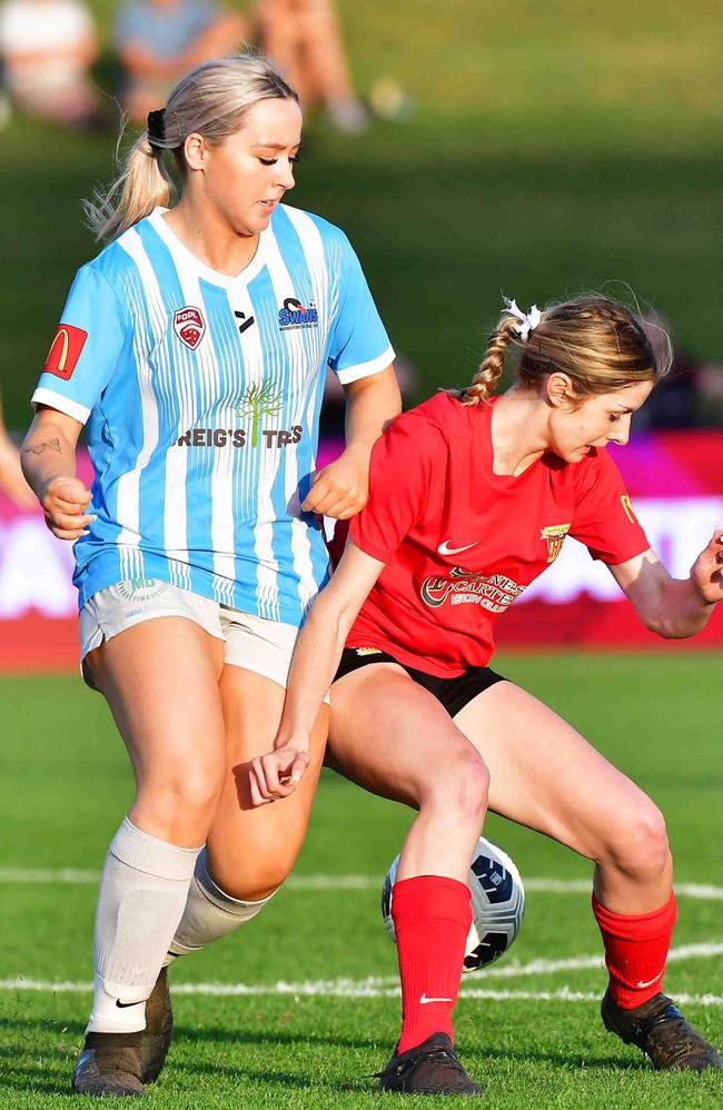 SOCCER: Women's Sunshine Coast Fire V Maroochy Swans. Picture: Patrick Woods.