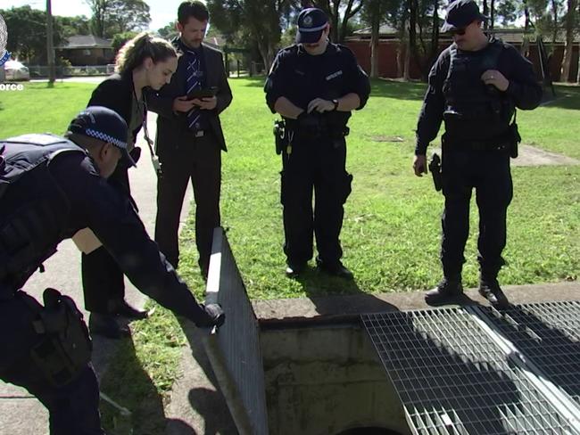 Today’s line searches in Merrylands have concluded but investigations into the suspicious death of Erin Gilbert continue., , Strike Force Trevelyan was established by officers attached to Cumberland Police Area Command to investigate the circumstances surrounding Erin’s death after her body was located in a unit on Newman Street, Merrylands, on Sunday (9 April 2023)., , Today, strike force investigators, with assistance from officers attached to South West Metropolitan Region Operational Support Group, conducted a number of ground searches in the Merrylands area, including the vicinity of the crime scene.