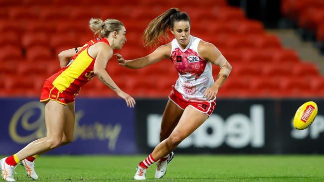 Chloe Molloy has made a huge impact at the Swans. Picture: Getty Images