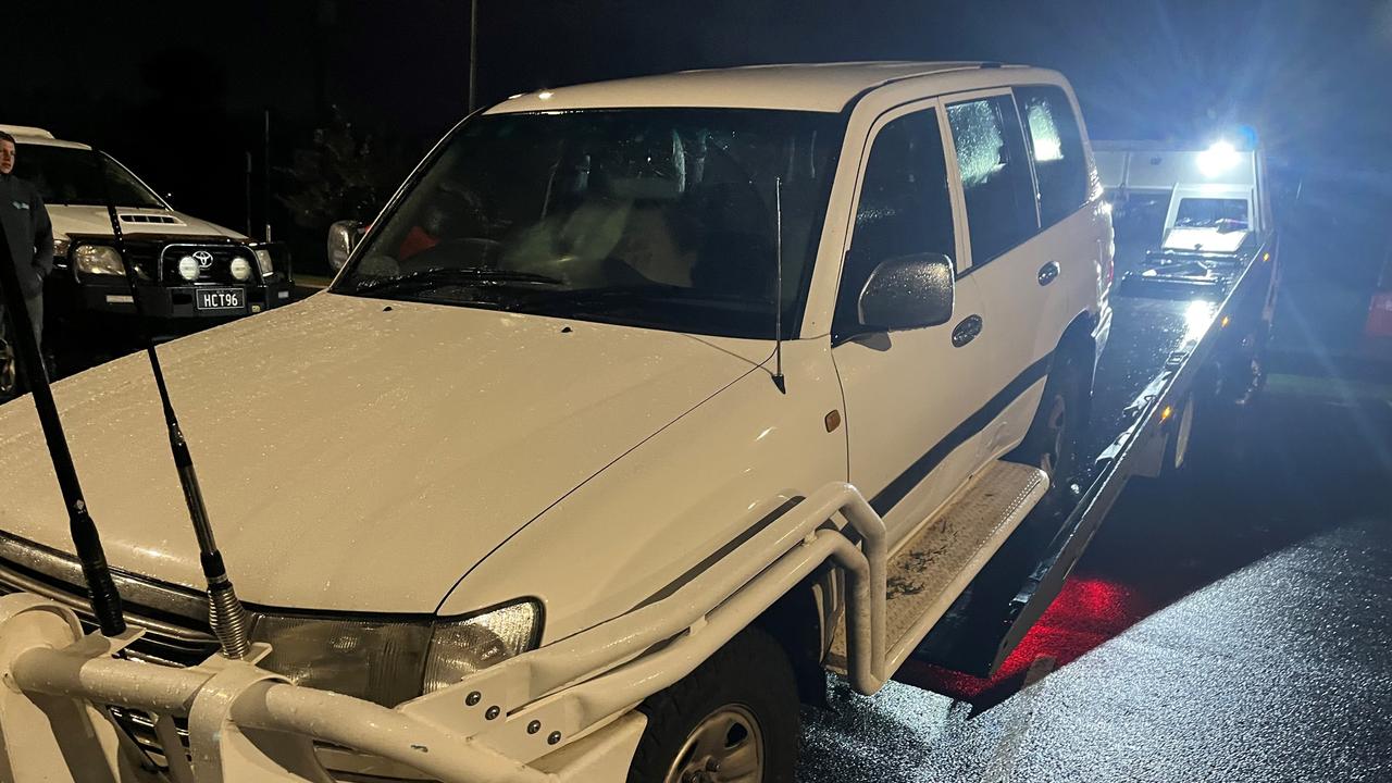 Thieves took this Toyota LandCruiser on a 10-hour joy ride in June.