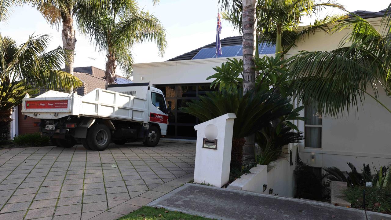 The luxury residence in Hallett Cove. Picture: Russell Millard