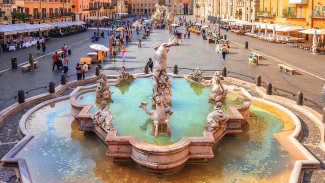 Rome’s Fontana del Nettuno.