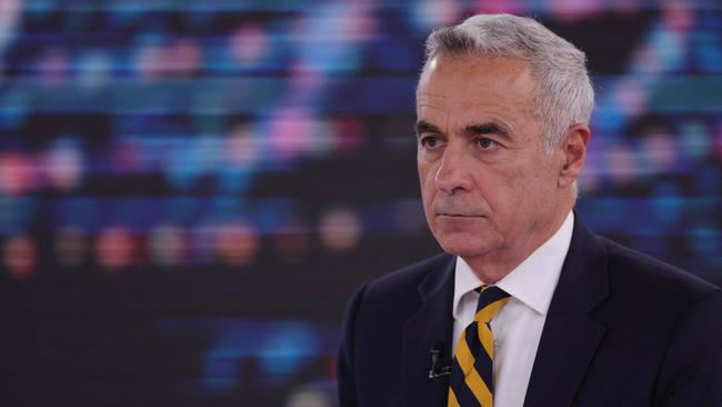 Independent candidate Calin Georgescu, 62, is the surprise winner of the first round of presidential elections in Romania. Picture: AFP