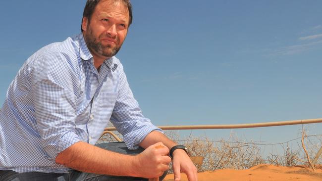 Farmer and NFF vice president David Jochinke in Victoria’s north during the drought.