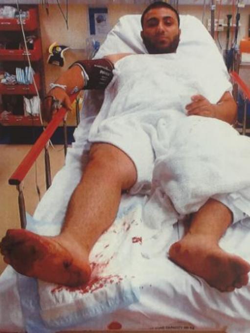 Anthony Elkadi, who was injured in a shooting which targeted the home of Mohammed Hamzy in December 2013