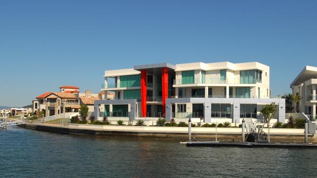 This mansion at 46-48 Royal Albert Cres, Sovereign Islands, sold for $14.25m in 2024.