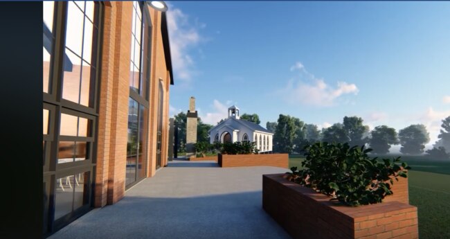 How The Chapel will look at The Valley Estate.