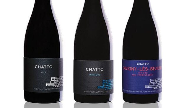 Three Chatto wines.