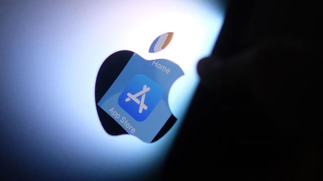 The federal government will formally back the competition regulator’s request for new powers to regulate digital platforms like Apple, Google and Facebook, including service specific codes of conduct. Picture: AFP / Chris Delmas