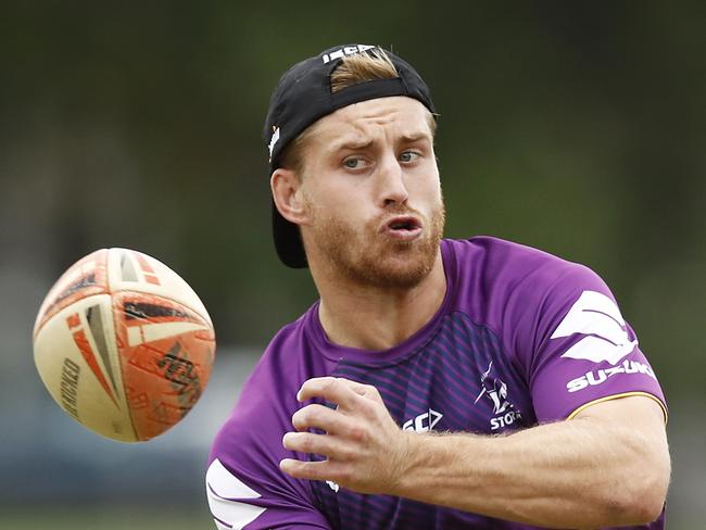 Cameron Munster is out to avoid Melbourne’s ‘fat club’. Picture: Daniel Pockett/Getty