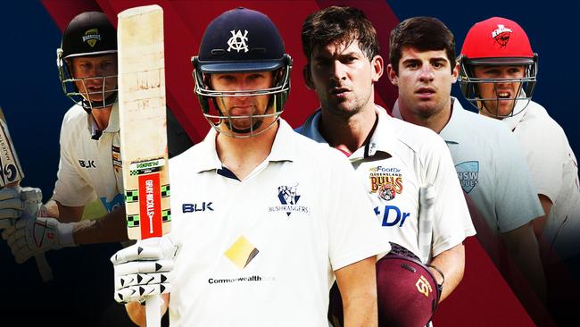 Four sides are in contention to play Victoria in the Sheffield Shield final.