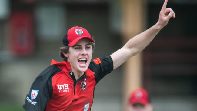 Mac Jenkins in action for UTS. Pic: Supplied