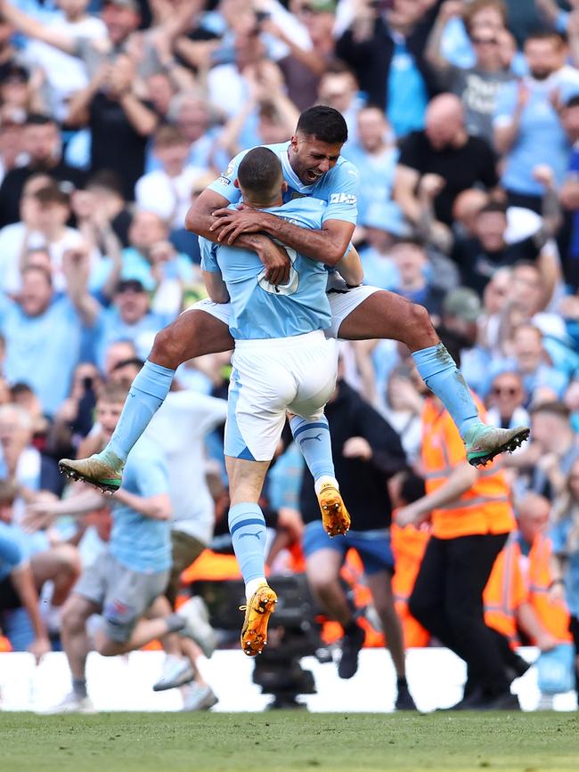 It was pure joy for City.