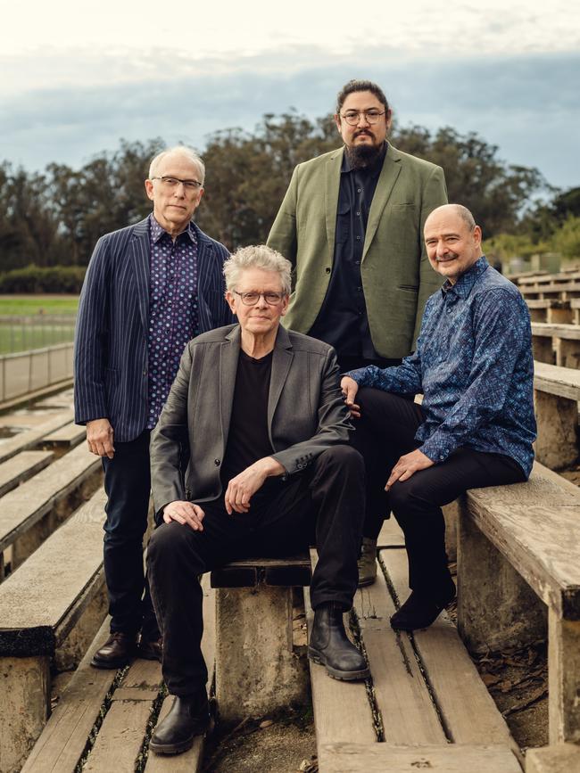 Kronos Quartet, from left, Hank Dutt, David Harrington, Paul Wiancko and John Sherba. Picture: Lenny Gonzalez