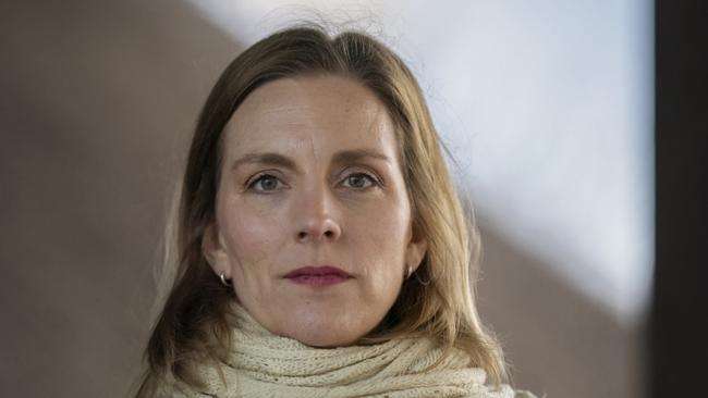 Assange’s Swedish accuser Anna Ardin says he is no hero. Picture: AFP