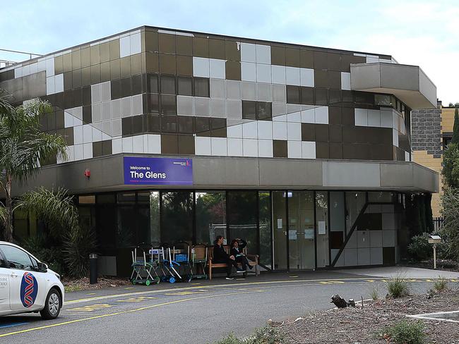 COVID-19 Aged Care Facility in lockdown. HammondCare in Caulfield is in lockdown after a resident tested positive to COVID-19. Picture : Ian Currie