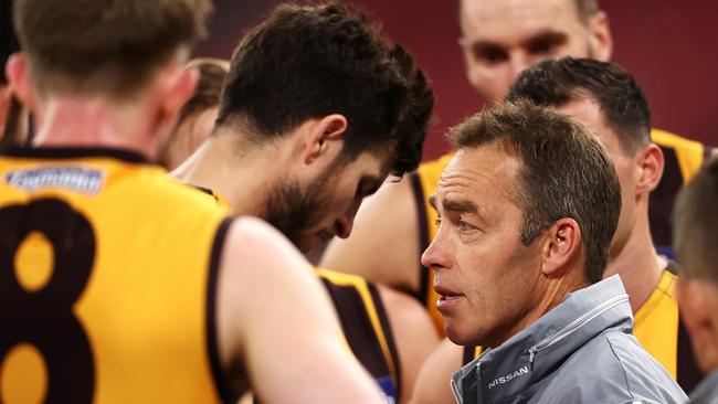 Alastair Clarkson and his beloved Hawks have been struggling this season.
