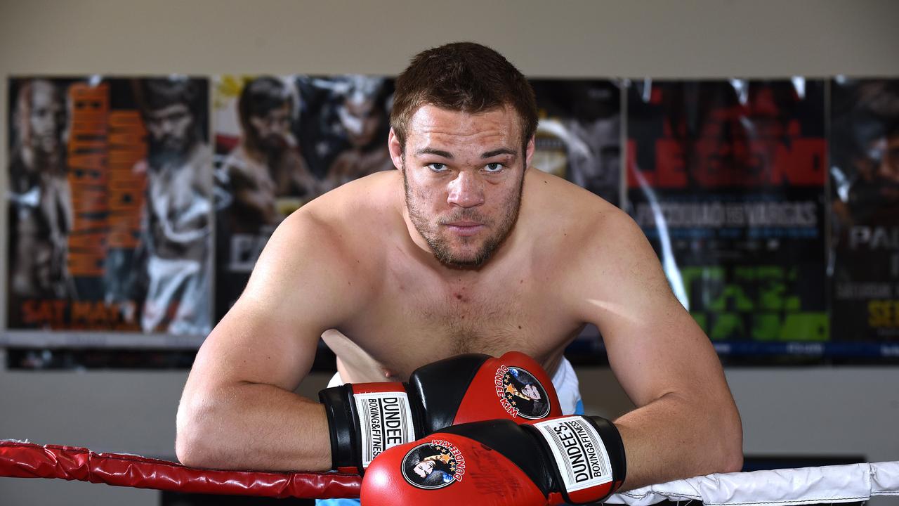 Boxer Joe Goodall will make his Australian return on June 15 after basing himself in Las Vegas for the past year. Photo: AAP