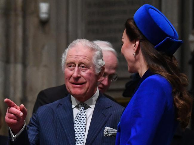 King Charles’ cancer diagnosis came just after it was announced Kate was going to be out of action for three months. Picture: Daniel LEAL / POOL / AFP